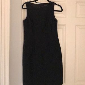 Black shift dress